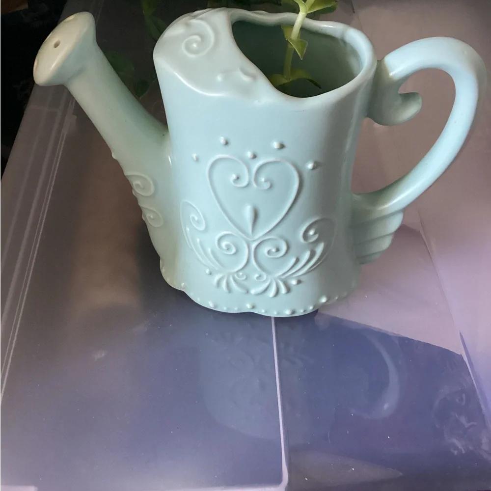 Mint Green\Blue Decorative Watering Vase/Planter